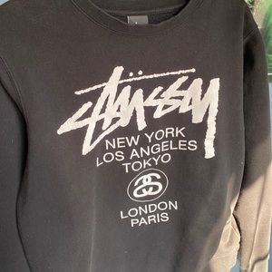 Vintage Stussy Tour Crewneck